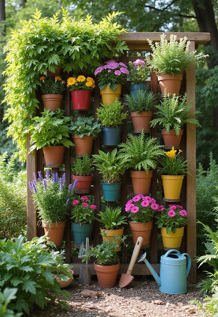 16 Backyard Ideas That’ll Make You Never Want to Leave Home Again! - 2. Lush Vertical Garden
