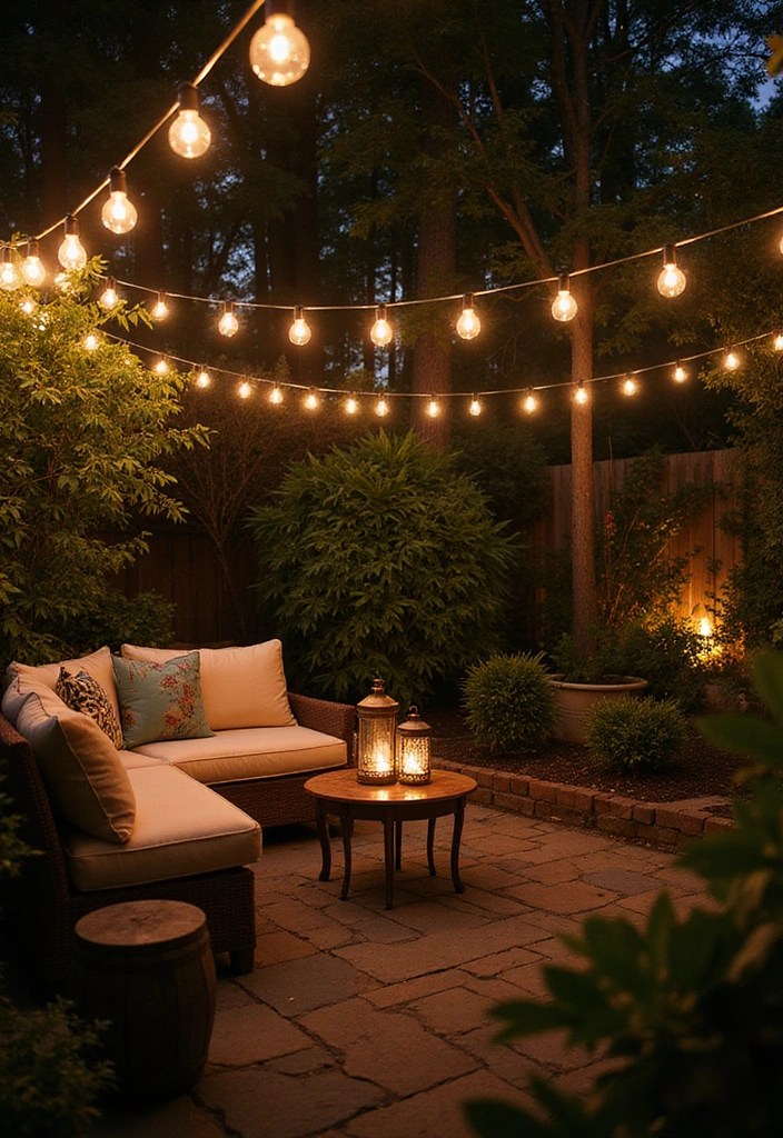 16 Backyard Ideas That’ll Make You Never Want to Leave Home Again! - 5. Stylish Outdoor Lighting