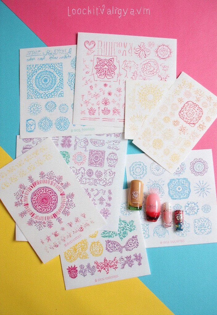 Spring Nail Essentials You Can't Live Without - 11. Nail Art Stencils and Decals