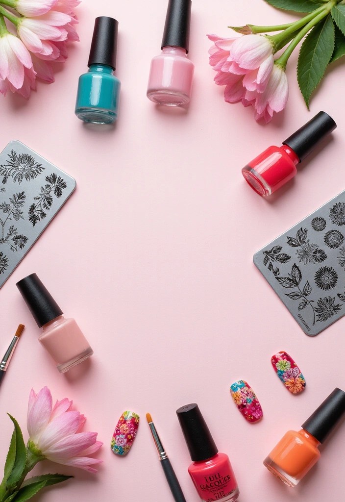 Spring Nail Essentials You Can't Live Without - 2. Floral Nail Art Supplies