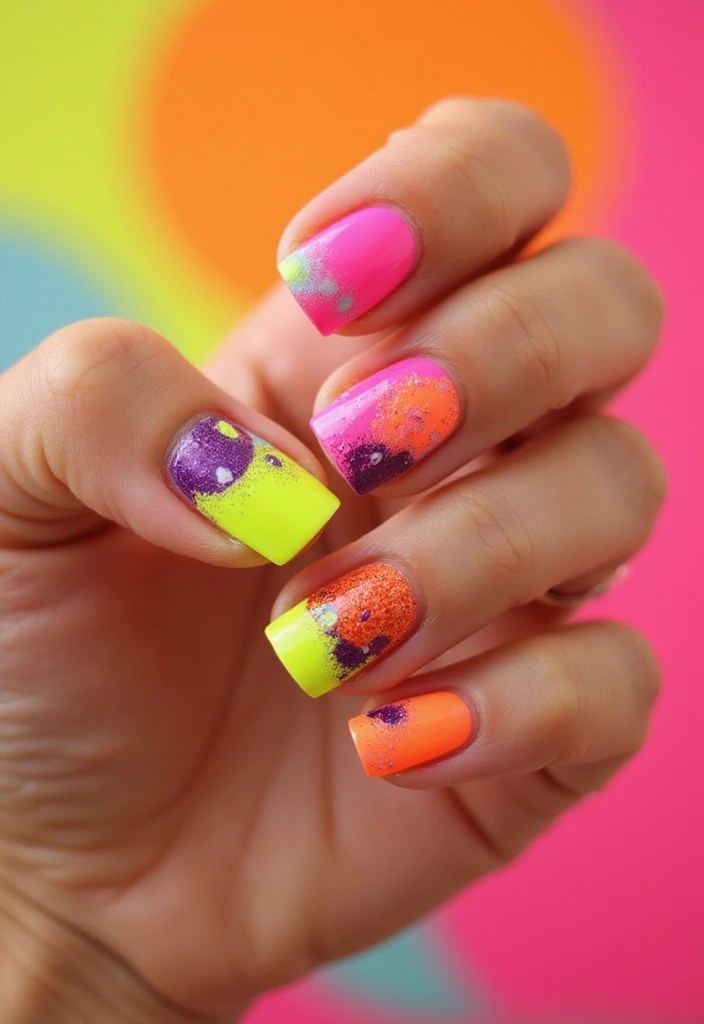 Spring Nail Essentials You Can't Live Without - 3. Bright Neon Accents