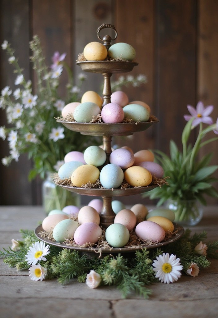The Most Impressive Easter Decorations You Don't Want To Miss! - 1. Pastel Egg Displays