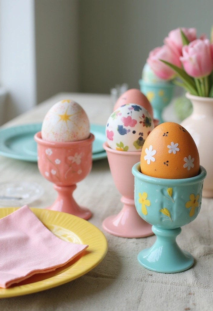 The Most Impressive Easter Decorations You Don't Want To Miss! - 12. Decorative Egg Cups