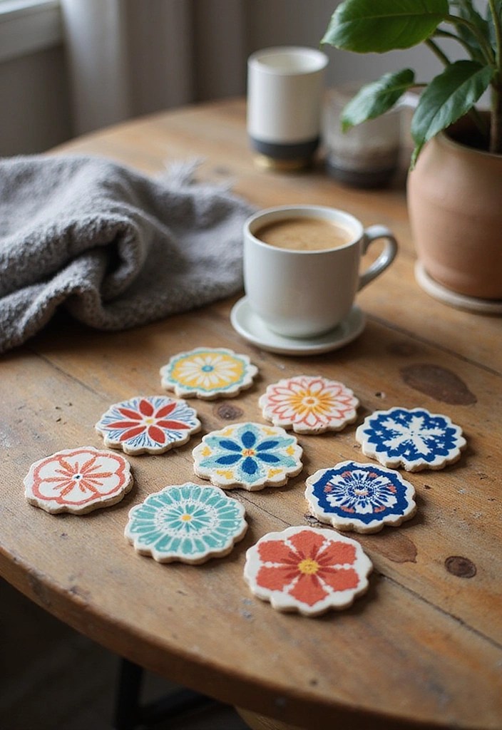 15 Aesthetic Home DIY Ideas to Elevate Your Decor - 15. DIY Coasters